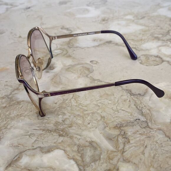 Balenciaga Vintage 1970s Oversized Glasses - Picture 8 of 14